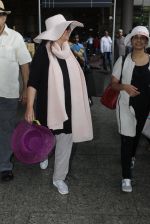 Shabana Azmi snapped at airport on 1st July 2016